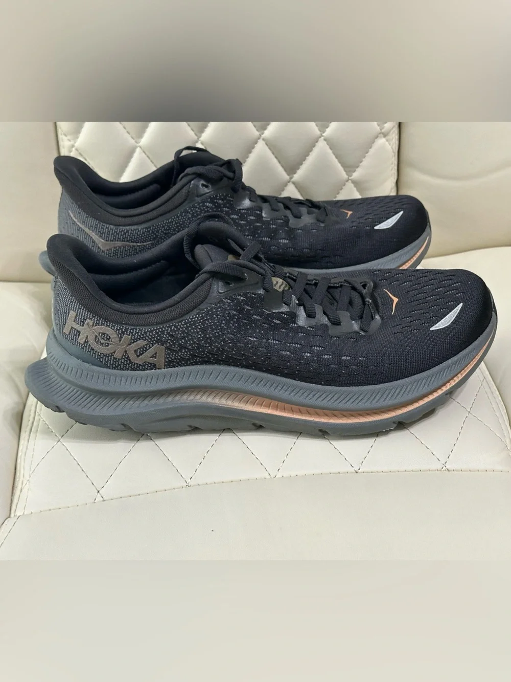 Hoka Kawana shoes Black Copper size 9.5